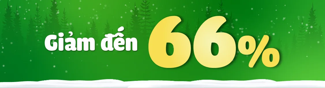 Giảm đến 66%