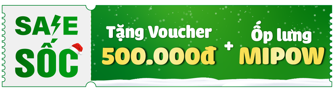 Tặng Voucher 500k + Ốp