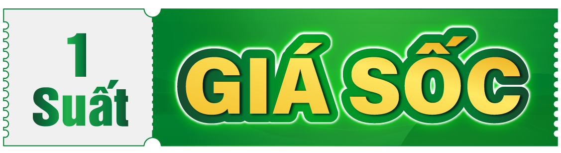 1 Suất giá sốc