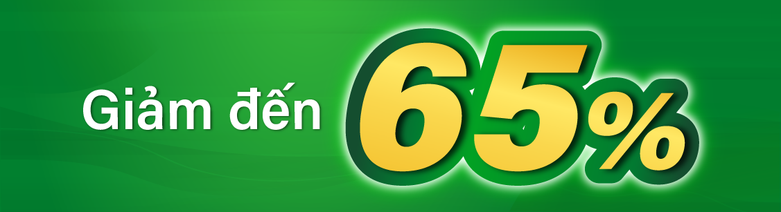 Giảm đến 64%