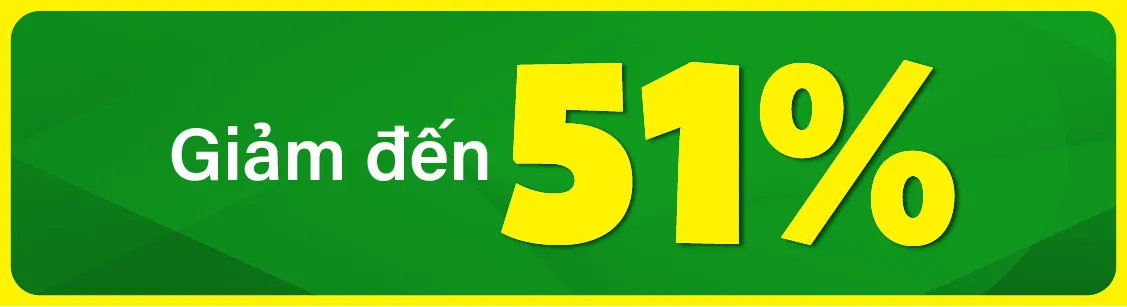 Loa giảm đến 51%