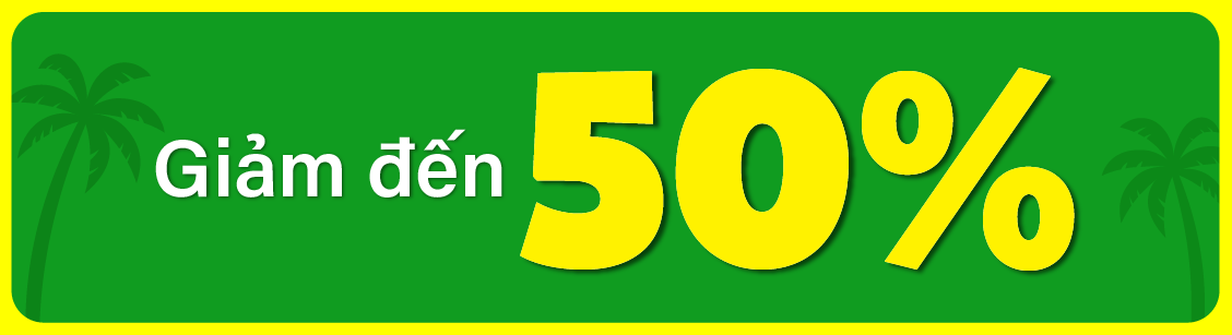 Giảm đến 50%