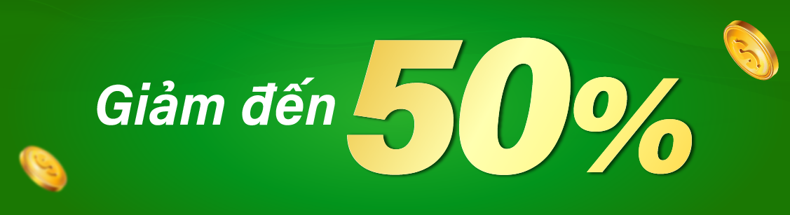 Loa giảm đến 50%