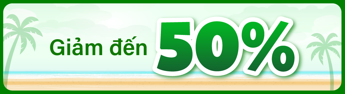 Giảm đến 50%