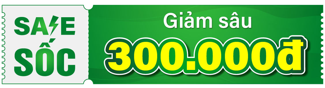 Sale sốc giảm 300k