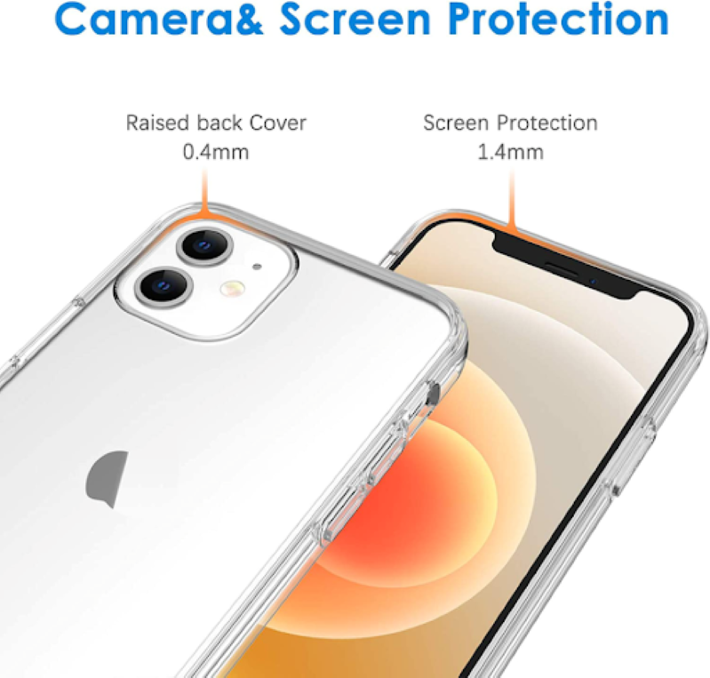 thiết kế tinh tế của Ốp lưng Mipow Tempered Glass Case iPhone 12/12 Pro 6.1 inch