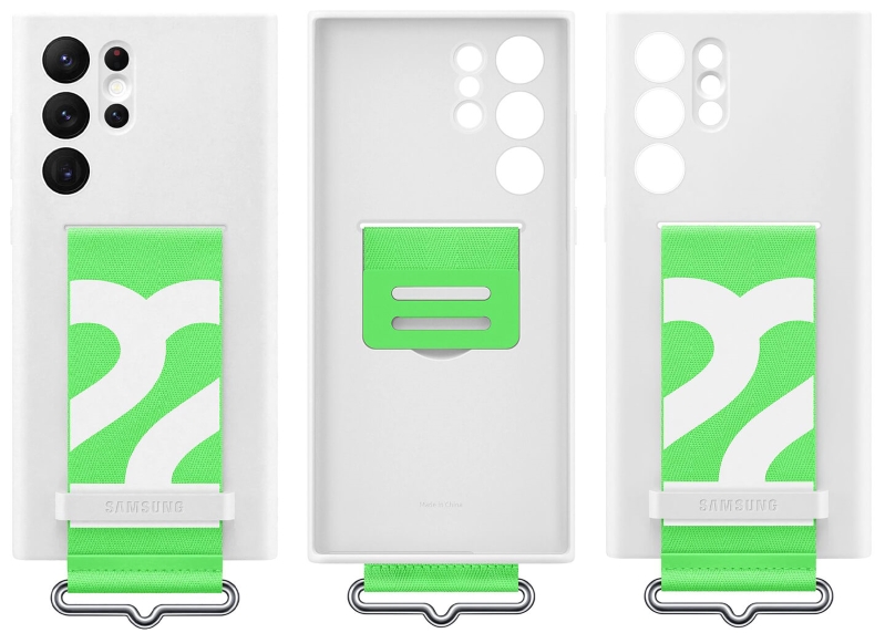 Ốp lưng Samsung S22 Plus 5G Silicon kèm dây đeo chính hãng h3 Ốp lưng Samsung S22 Plus 5G Silicon kèm dây đeo chính hãng siêu đẹp