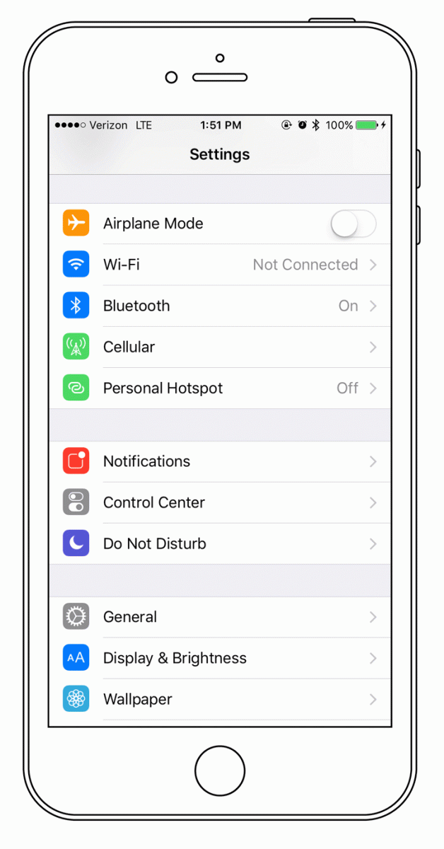 Giữ Wifi Tắt trên iPhone 8 Like new 128 Gb 10 meo de keo dai tuoi tho pin cua iphone 8 like new 128 gb hinh anh 5