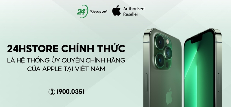 24hstore hệ thống ủy quyền chính hãng của apple tại việt nam