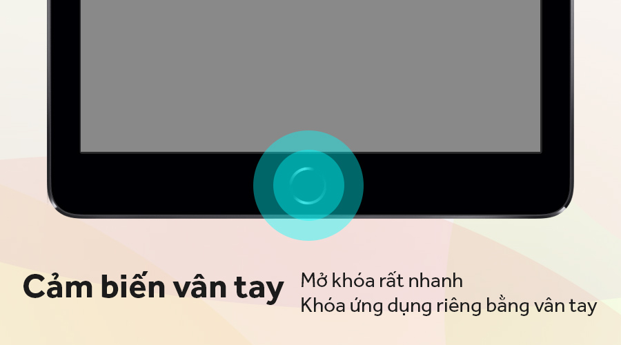 Trang bị dấu vân tay bảo mật tốt trên iPad Pro 9.7 inch