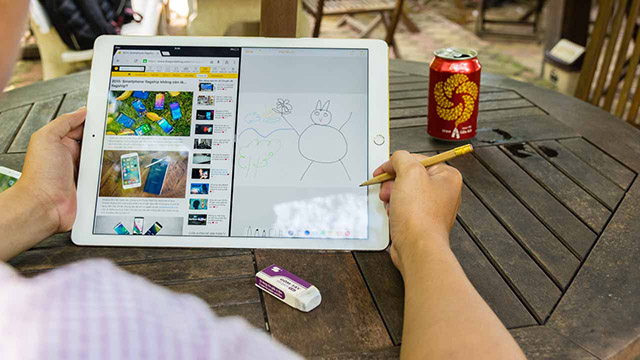 Công xuất xử lí & tốc độ cực kì mượt mà của iPad Pro 12 inch Wifi ipad pro 12 wifi hinh anh 3