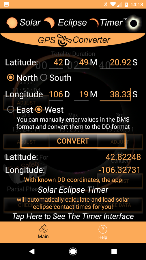 Ứng dụng Solar Eclipse ung dung mien phi xem nhat thuc toan phan hinh anh 6
