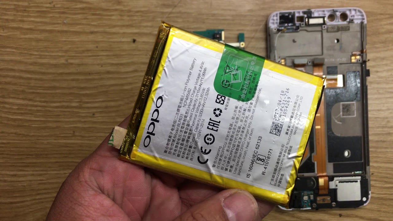 Thay pin Oppo F3 Plus zin chính hãng, lấy liền giá tốt nhất tại TPHCM