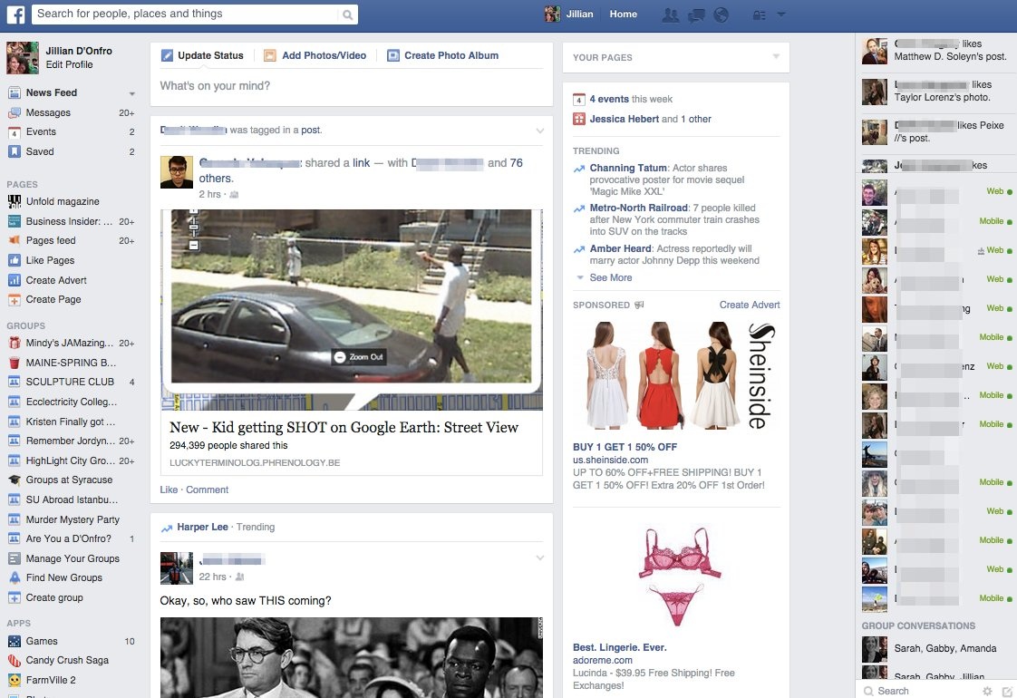 facebook du tinh thay doi vai tro cua news feed hinh anh 1