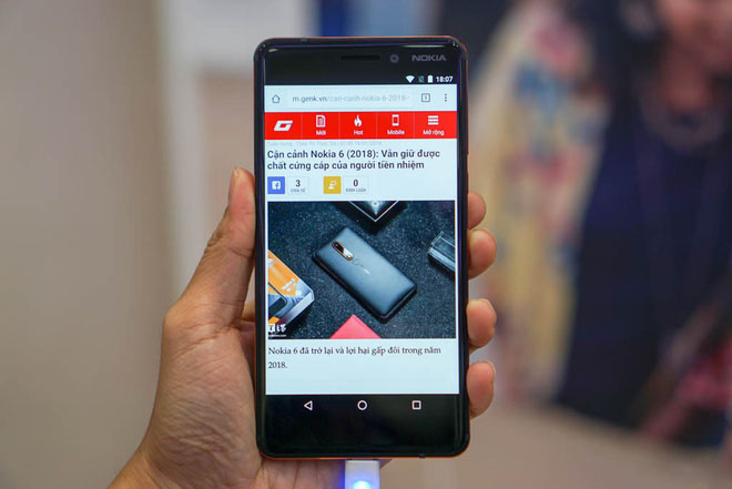 nokia 6 moi và nokia 7plus chinh thuc ra mat tai viet nam