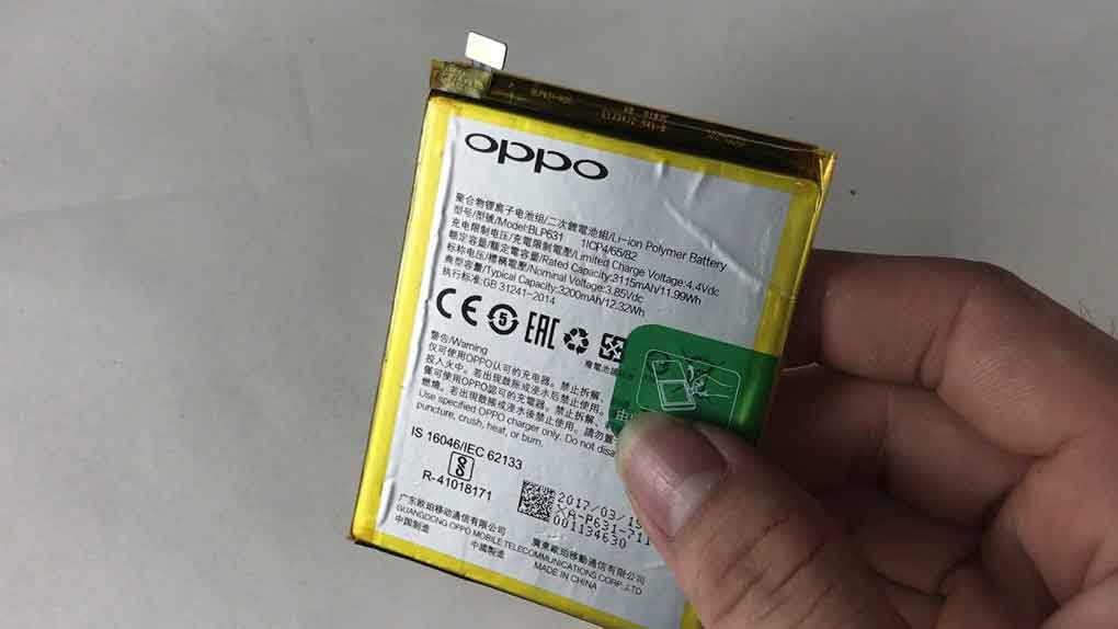 Thay pin Oppo F3 Plus zin chính hãng, lấy liền giá tốt nhất tại TPHCM