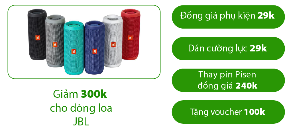 ưu đãi phụ kiện