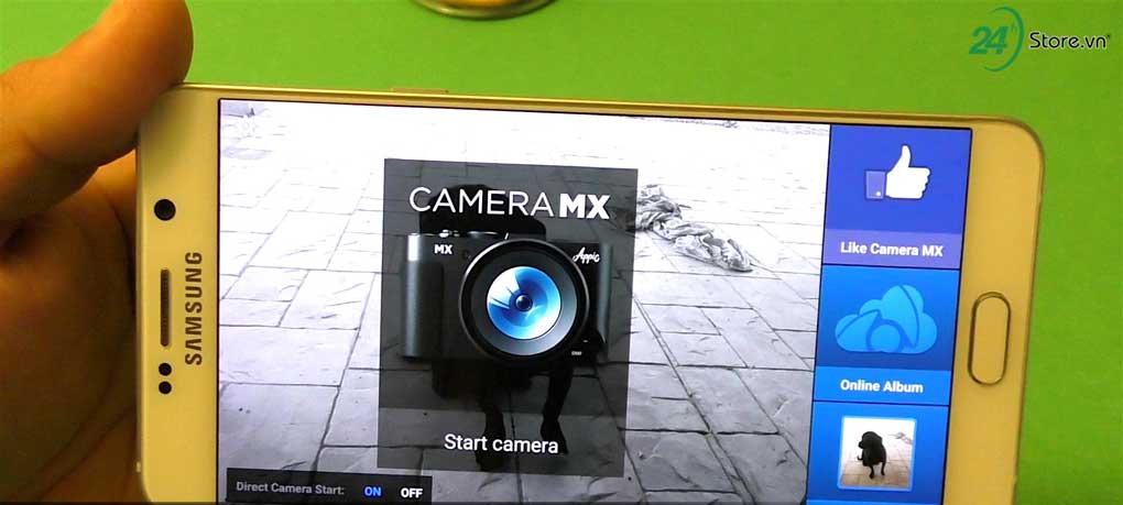 Camera MX là một trong những ứng dụng chụp ảnh đẹp cho điện thoại samsung