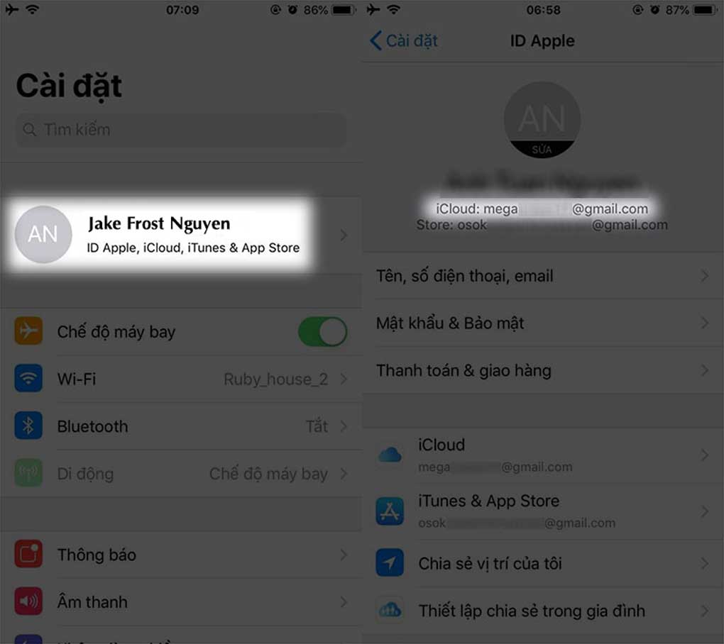 lấy id apple