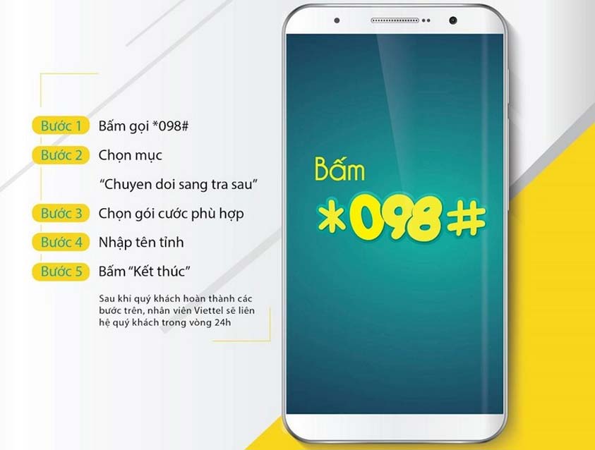 Chuyển đổi Sim Viettel từ thuê bao trả trước sang dịch vụ trả sau nhanh gọn lẹ    Sim Viettel được nâng cấp