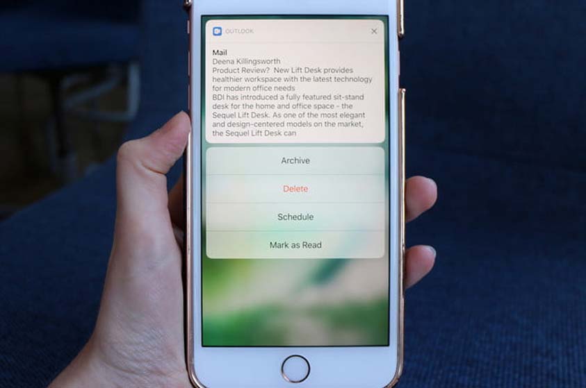 Top 7 thủ thuật hay trên iPhone 7 cũ nhưng không bao giờ lỗi thời - 3D Touch cực kỳ hữu ích iPhone 7 cũ