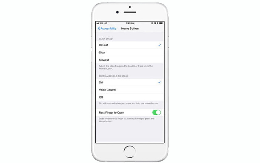 Top 7 thủ thuật hay trên iPhone 7 cũ nhưng không bao giờ lỗi thời - Mở khóa cực nhanh bằng Touch ID iPhone 7 cũ sản phẩm có nhiều cải tiến