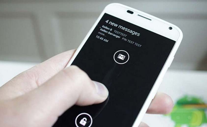 Bảo mật trên thiết bị Android - Khóa màn hình trên Moto X Bảo mật trên thiết bị Android