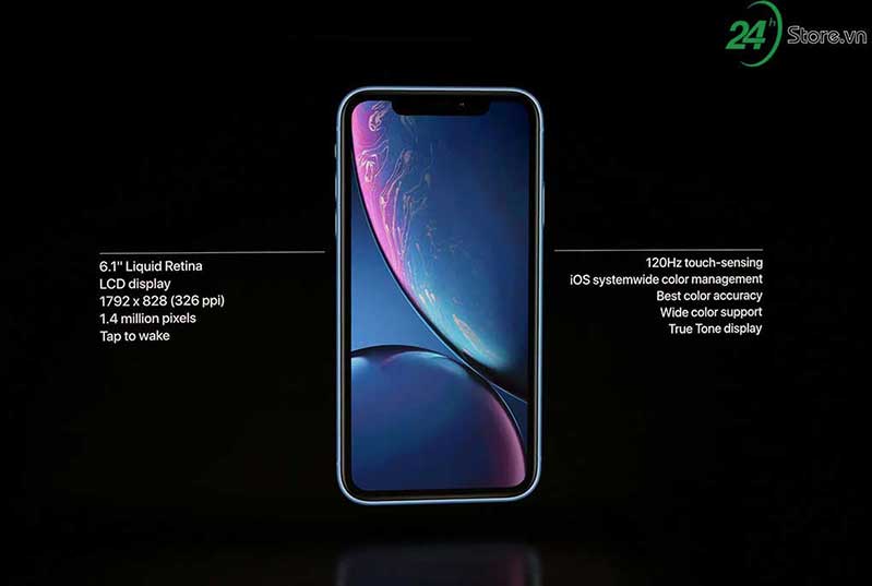 iPhone XR 64GB cũ sở hữu màn hình LCD độc đáo ảnh 2 Màn hình lớn tràn viền