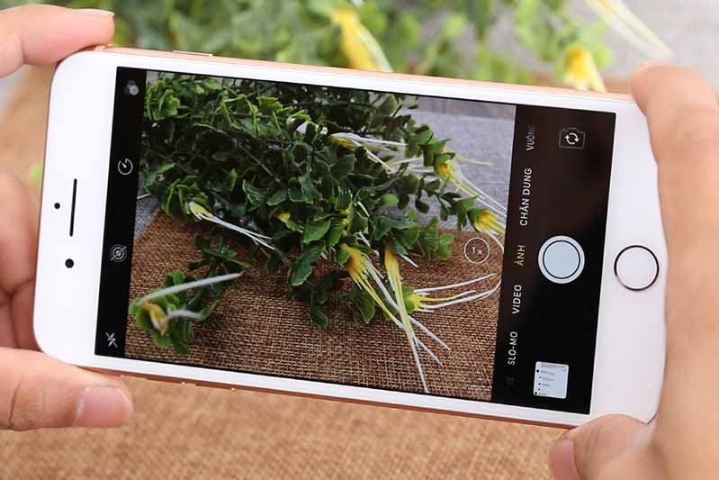Camera kép cho chất lượng ảnh chụp tốt camera siêu nét của iPhone 8 256GB