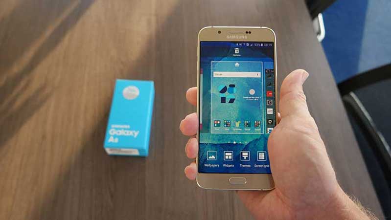 thiết kế galaxy a9