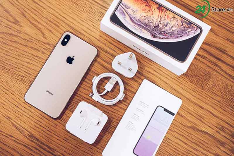 Thiết kế iPhone XS 512GB với mặt kính sang trọng iPhone XS 512GB hinh 2