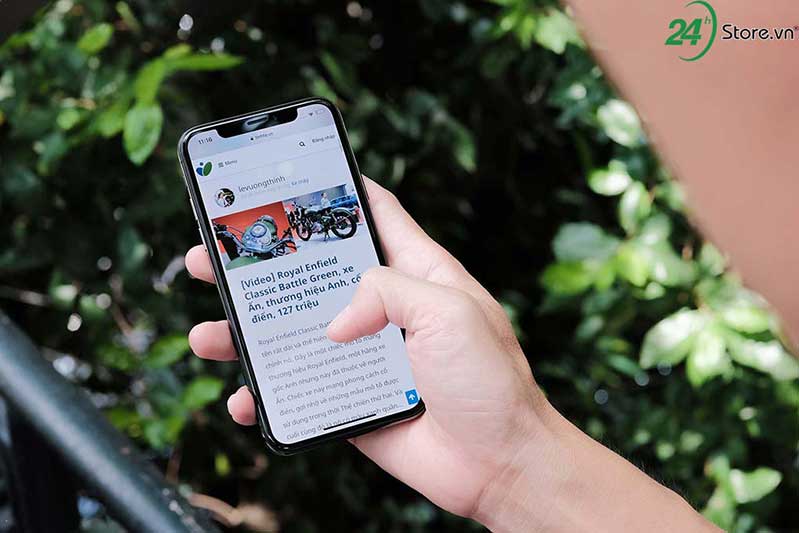 Thời lượng sử dụng pin củaiPhone X CPO 4