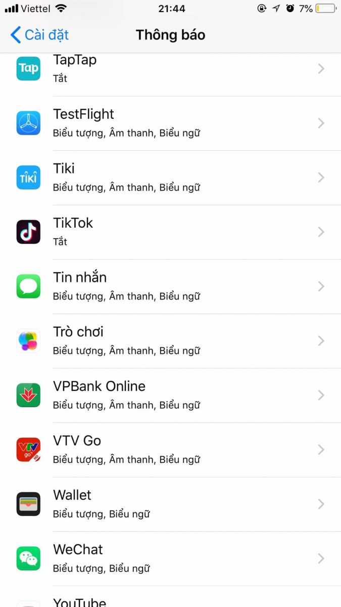 KHóa tin nhắn trên iPhone 8,8PLus bằng mật khẩu trên cài đặt điện thoại cach dat khoa tin nhan cho iphone 8 8 plus don gian hinh 3