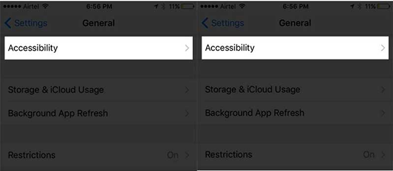Thao tác chọn trên HelpiveTouch Thao tác chọn trên HelpiveTouch