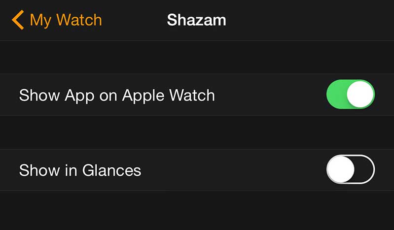 them ung dung cho apple watch