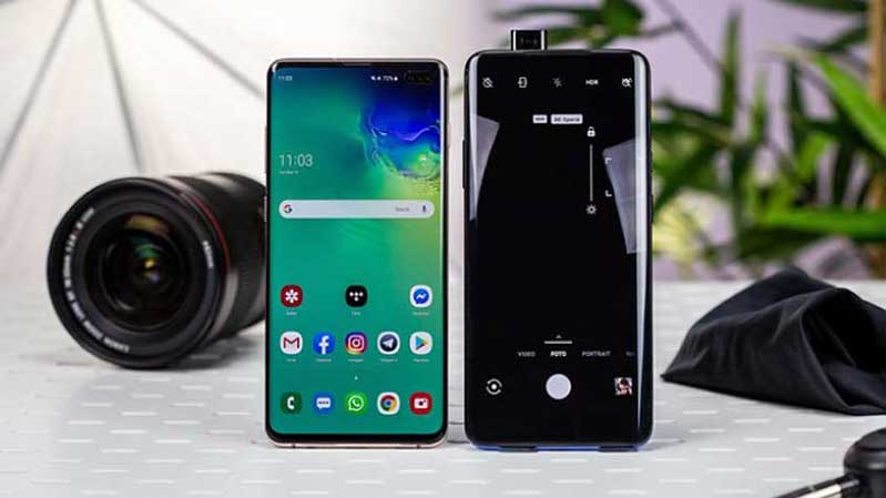 Đánh giá OnePlus 7 Pro và Galaxy S10 Plus hàng xách tay Đánh giá OnePlus 7 Pro và Galaxy S10 Plus xách tay