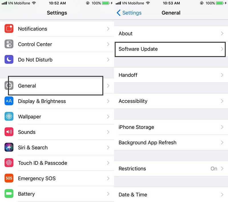Phiên bản cập nhật iOS 12.1.3 chính xảy ra lỗi sau 1 ngày trình làng ảnh 3 ios 12 1 3 sua loi 2