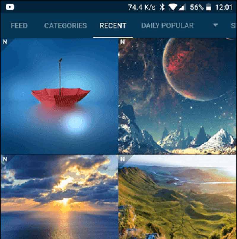 7 Ứng dụng hình nền đẹp cho các fan Android  Công nghệ