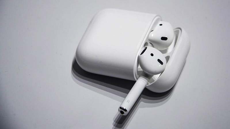 Khui hộp tai nghe Apple AirPods không dây Đánh giá về tai nghe Airpods
