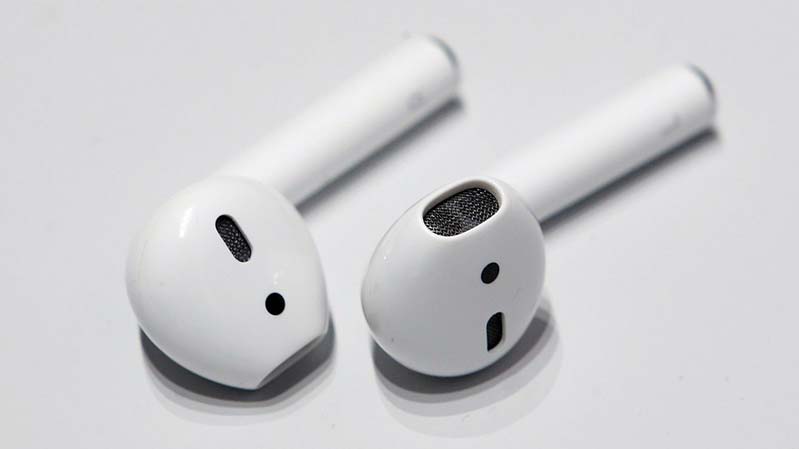 thiết kế tai nghe apple airpods không dây Kích thước của tai nghe