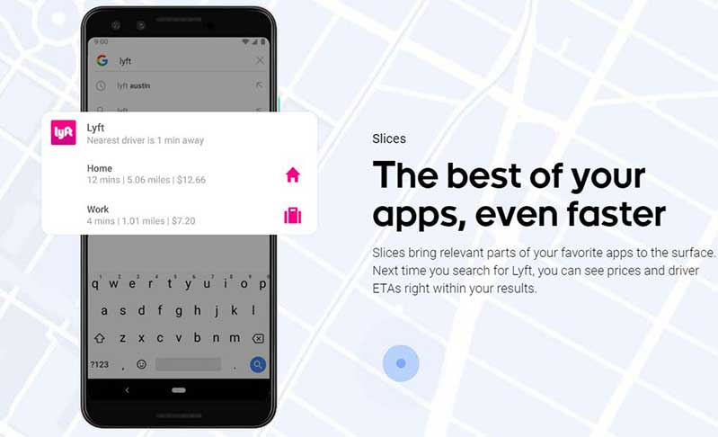 Lyft hỗ trợ tìm kiếm chính xác tiện lợi hơn android 9 pie cac tinh nang moi 2