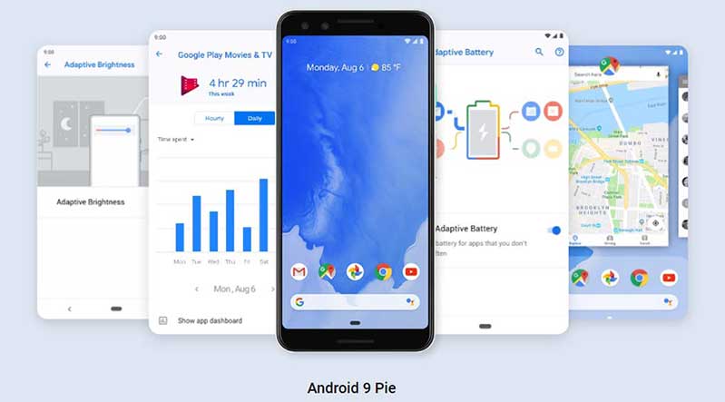 Android 9 Pie hệ điều hành thông minh nhiều người dùng nhất android 9 pie cac tinh nang moi
