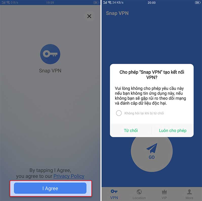 Cách sử dụng Snap VPN để tải ứng dụng trò chơi bị chặn Cách sử dụng Snap VPN