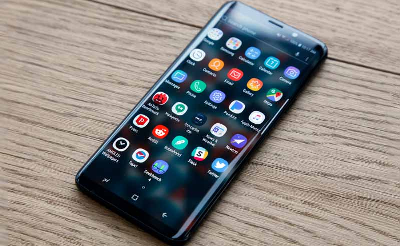 Mẹo trên màn hình chính của Samsung Galaxy S9/ S9 + hình 1 galaxy s9