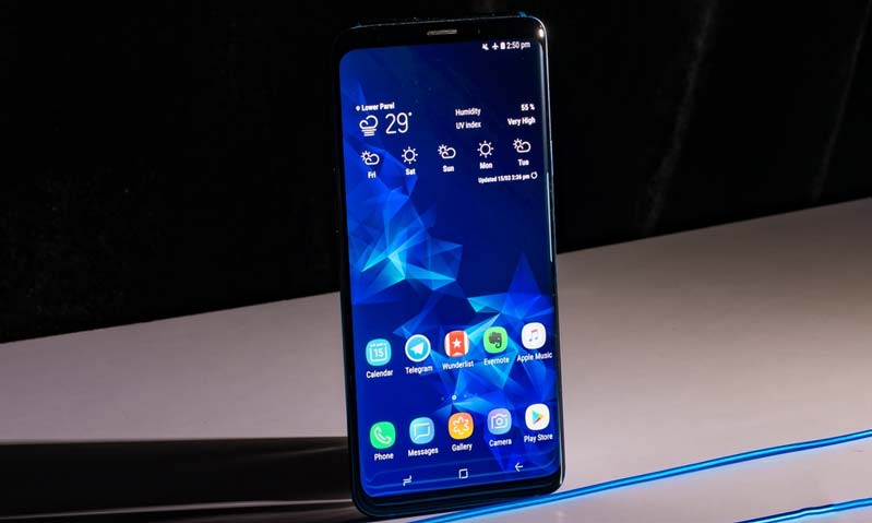 Mẹo trên màn hình chính của Samsung Galaxy S9/ S9 + hình 3 Samsung Galaxy S9
