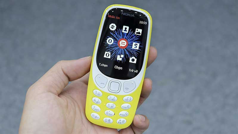 Màn hình Nokia 3310 có độ phân giải 240 x 320 pixel Nokia 3310 2 sim 2017 Chinh Hang hinh anh 4