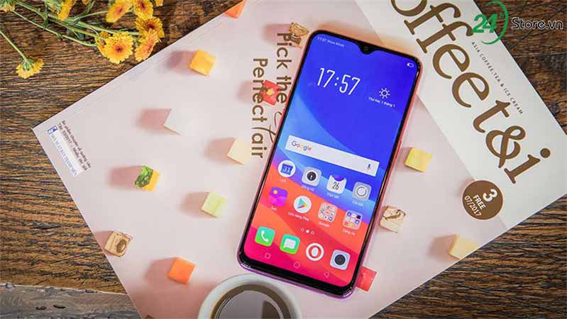Thiết kế “giọt nước” của OPPO F9 oppo f9 hinh 3