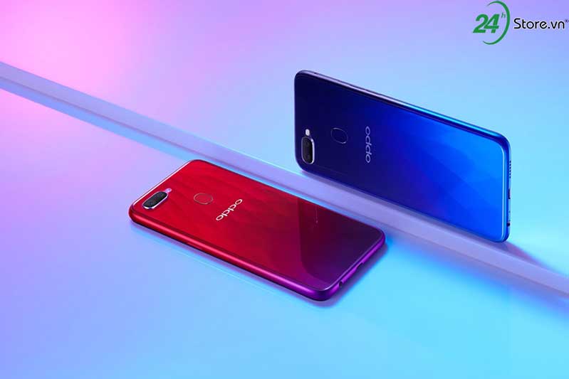 Thiết kế “giọt nước” của OPPO F9 oppo f9 hinh 4