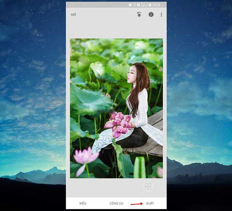 Cách chỉnh sửa hình ảnh trên smartphone đẹp hơn cả dùng photoshop cach chinh sua hinh anh tren smartphone hinh anh 10