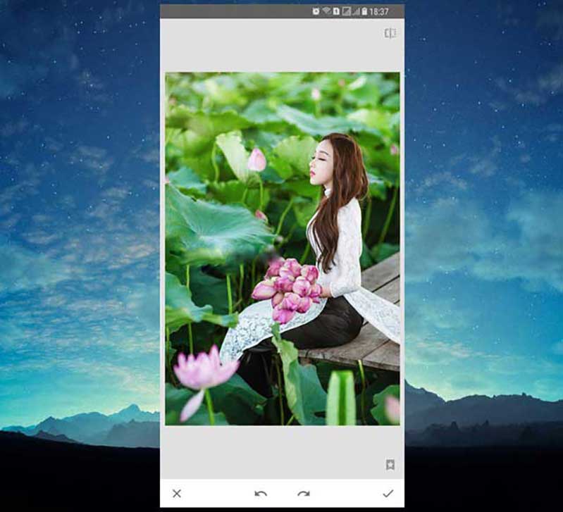 Cách chỉnh sửa ảnh trên smartphone đẹp hơn cả dùng photoshop cach chinh sua hinh anh tren smartphone hinh anh 7